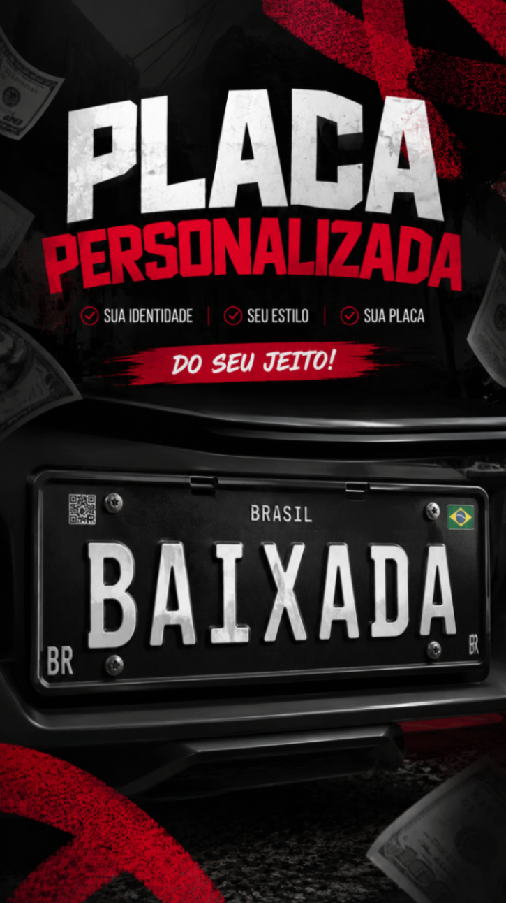 PLACA PERSONALIZADA