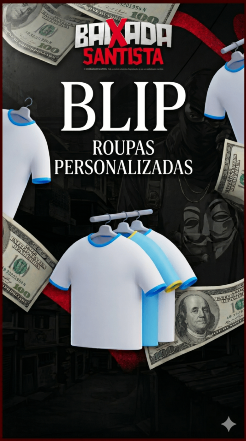 BLIP DE ROUPAS